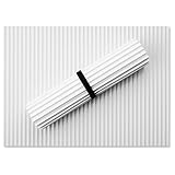 Miusco Silicone Dish Drying Mat, Fast Drying, Non-slip, Heat Resistant, White