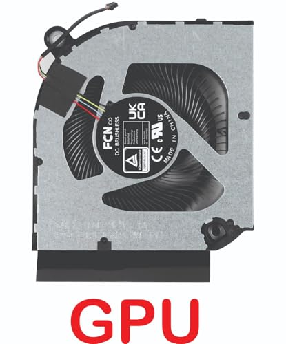 Image of High- Quality Replacement Internal CPU+GPU Cooling Fan for Acer Predator Helios Neo PHN16-71 PHN18-71 PHN18-71-99RC PHN16-71-76H5 (12V). Comes With Complimentary MH501 (Cooling paste).