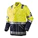 Produktbild JAK Workwear 11-13102-029-05 Modell 13102 EN ISO 1149-5 Multinorm Jacke, Gelb/Marine, 2XL Größe