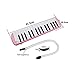 Btuty 32 Keys Melodica Piano Musical Instrument for Beginner Gift with Carrying Bag (pink)