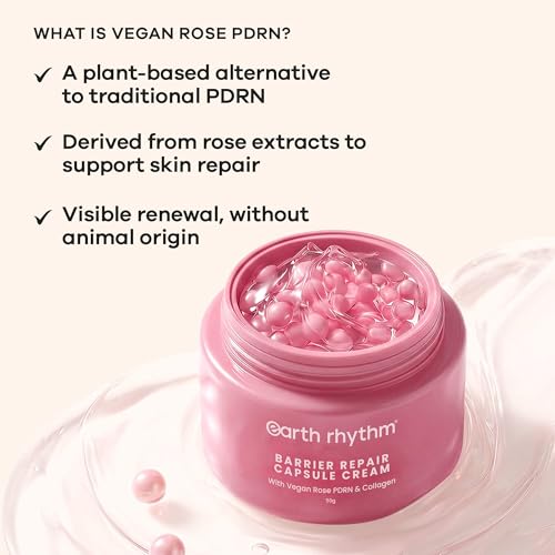 Image of Earth Rhythm Rose PDRN Collagen Barrier Repair Capsule Cream