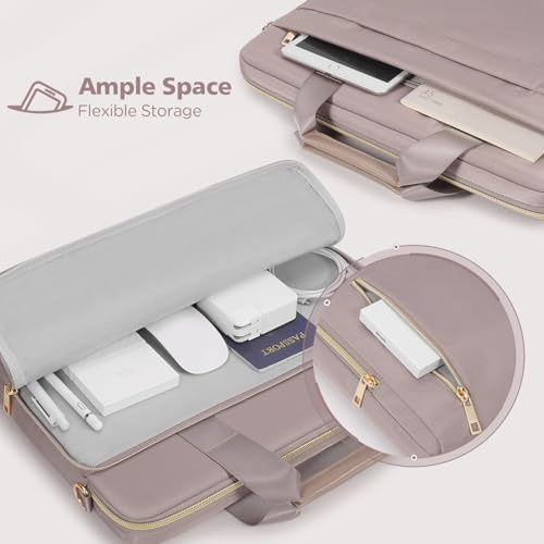 KIZUNA Laptop Bag 15.6 Inch Computer Shoulder Case Sleeve Briefcase For MacBook Air 15 M2/MacBook Pro 16 M3-M1/16 Lenovo Legion Slim 5i Gen 8/Legion Pro 5/Gaming 3i/Slim 3i/IdeaPad 3i/HP,Khaki2