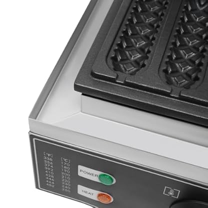 1500W Waffeleisen Kommerzielle Edelstahl Elektrische Waffeleisen Hot Dog Waffle Maker Waffelgerät Waffelmaschine Waffel-Corn-Dog-Maschine – Bild 7