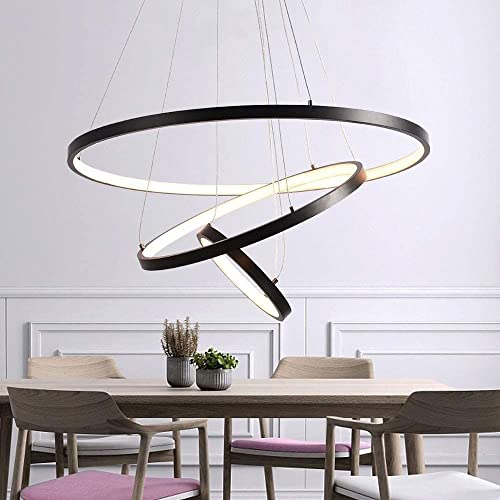 Luminaire moderne circulaire d'exception, suspension LED haut de gamme - 6