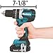 Makita XT269R 18V LXT Lithium-Ion Compact Brushless Cordless 2-Pc. Combo Kit (2.0Ah), Blue