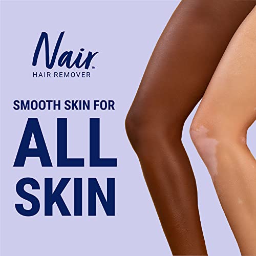 Nair Hair Remover Glides Away Max, Moroccan Argan Oil, for Bikini, Arms & Underarms, 3.3 Oz. by Nair