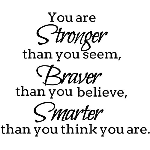 Vinilo decorativo con frase positiva 25 x 22 in miniatura 1