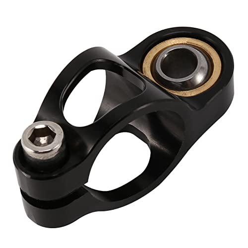 Lobamop Universeller Lenkungs DäMpfer Motorrad Stabilisator Linear Umgekehrte Sichere Kontrolle CNC für MT09 MT07 YZF R1 R6 Schwarz