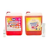 KIMIA - Pack Sensorial Concentrado Exotics Fruits | Ambientador 5L+ Fregasuelos 5L | Fragancia Duradera Frutas Exóticas | Fórmula Concentrada | Limpiador de Suelo | Limpieza Profunda