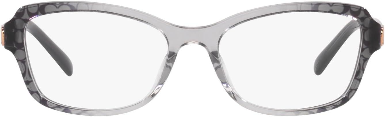 COACH womens Hc6193u Universal Fit Irregular Prescription Eyewear Frames
