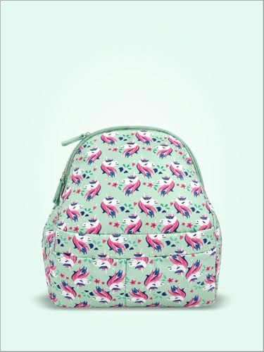 Image of PB Pearlbags Sigma 13L Printed Backpack, 3 Compartments, Bottle Holder, Organizer, Premium Fabric, Water Resistant Anti Theft, School Bag for Boys and Girls
