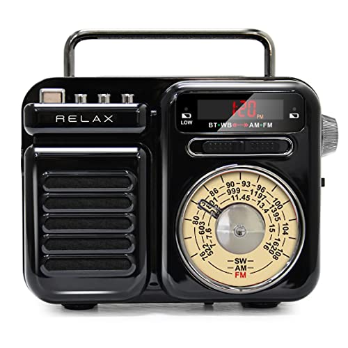 【新品・未使用】 RELAX マルチ レトロラジオ スピーカー 1台7役 Amazon.co.jp: RELAX マルチ レトロラジオ スピーカー 1台7役
