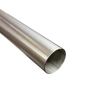 Alutec Metallbau ESR655000 Edelstahlrohr 65mm x 500mm