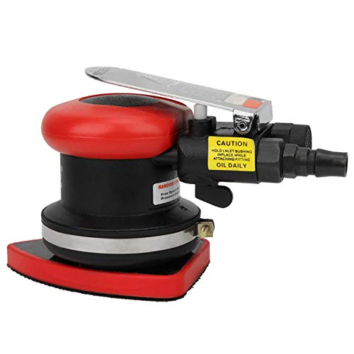 WJIN Hand-Elektrowerkzeug, Luft-Exzenterschleifer, dreieckig, Schleifpapier, Polieren, Schleifmaschine, Handwerkzeug – Bild 4