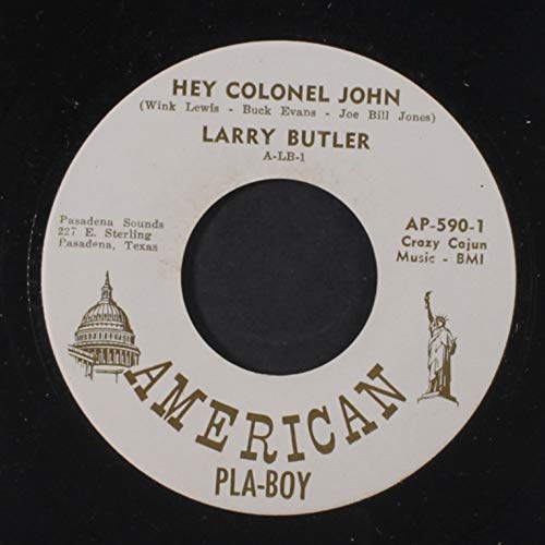 Amazon.com: hey colonel john / gee mitter tanta: CDs & Vinyl