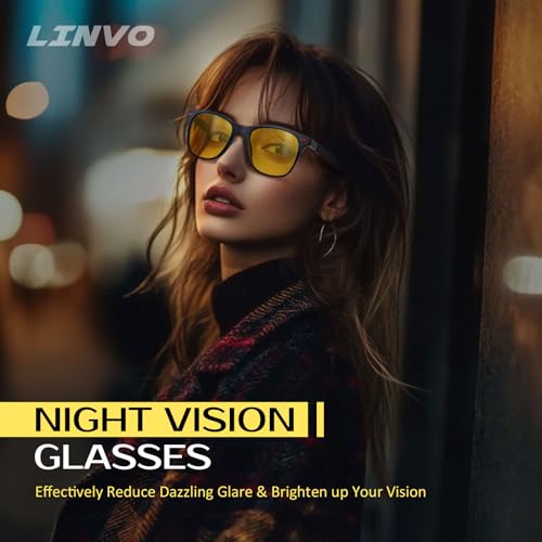 LINVO Polarized Sunglasses for Men and Women, Ultralight TR90 Driving Fishing Golf HD UV400 Shades4