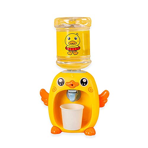 Mini Cute Electric Water Dispenser Mini Water Dispenser Family Games Kids Detachable Mini Drinking Fountain with Light Music Educational Play House Pretend Role Novelty Gifts for Girls Boys