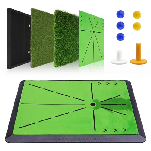 Tapis d'entraînement de golf anti-glisse pour corriger son swing