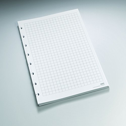 Staples? Arc Notebook Filler Paper, Junior-Sized, Graph-Ruled, White, 50 Sheets