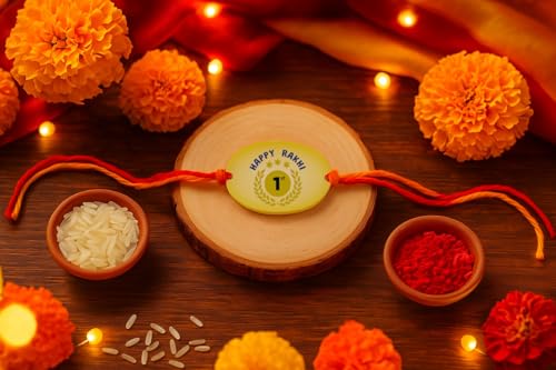 Image of My First Rakhi for Infant - Little Blessing