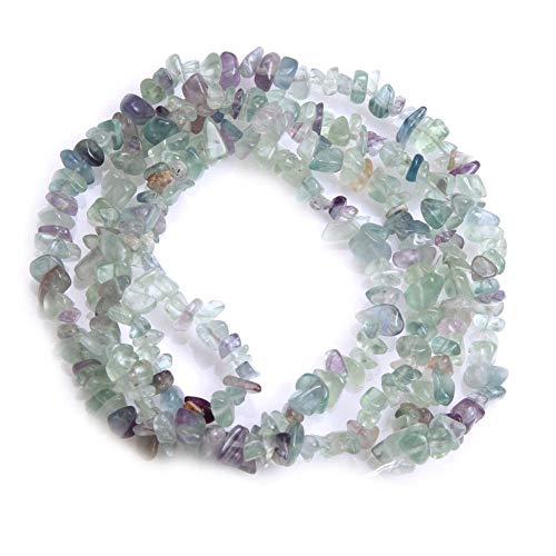 Image of 5-8mm Fluorite Crystal Chips Natural Chip Stone Beads for Jewelry Making