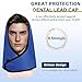 YTFLOT Upgrade 0.5mmpb Xray Lead Cap Thyroid Shield Collar Dental Lab Hat Radiation Lightweight Xray Hood (Blue)