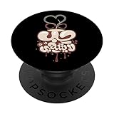 divertente calligrafia araba per amanti del caffè citazione araba popsockets popgrip intercambiabile