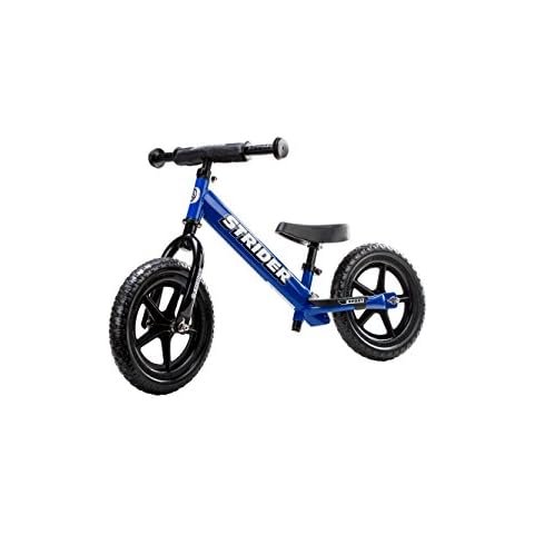 Strider - 12 Sport Balance Bike, Ages 18 Months to 5 Years, Blue Cover