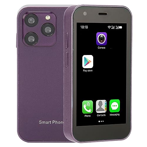 SOYES XS15 Mini 3G Smartphone, Pantalla de 3,0 Pulgadas, 2 GB de RAM, 16 GB de ROM, Teléfono Móvil Dual Sim, 1000 MAh, 0,3 MP + 2 MP, Teléfono Móvil de Bolsillo para Estudiantes