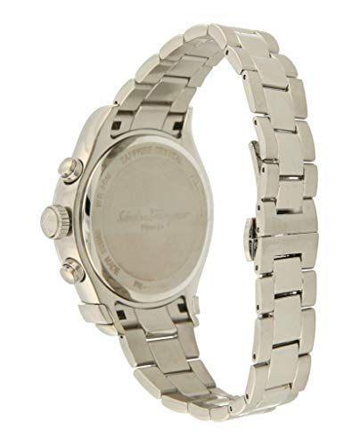 Ferragamo Ferragamo 1898 Chrono Collection Luxury Mens Watch Timepieces with a Stainless Steel Bracelet and Case Featuring a Black Dial4