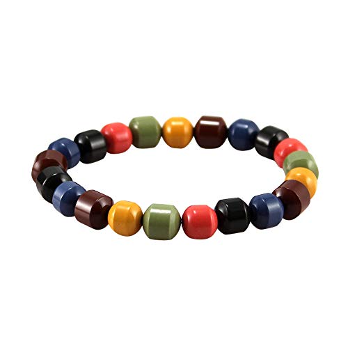 Power Health Ion Tourmaline Beads Stretch Bracelet Wristband Balance w/Box Yoga Wristband w/Box (Mixed Color)