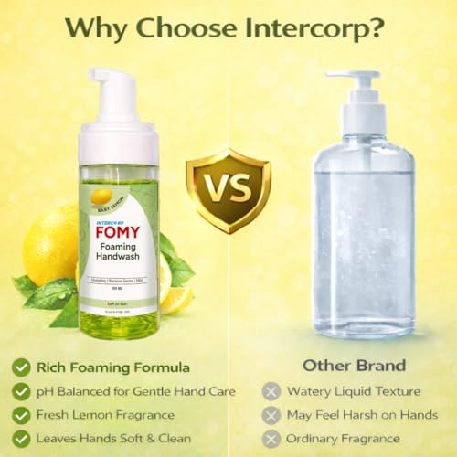 Image of Hydrating Foam Hand Wash Refill 500ml (Lemon - Pack of 1) | Soft & Refreshing Handwash Refill Foam | Gentle on Skin | 99% Germs Protection