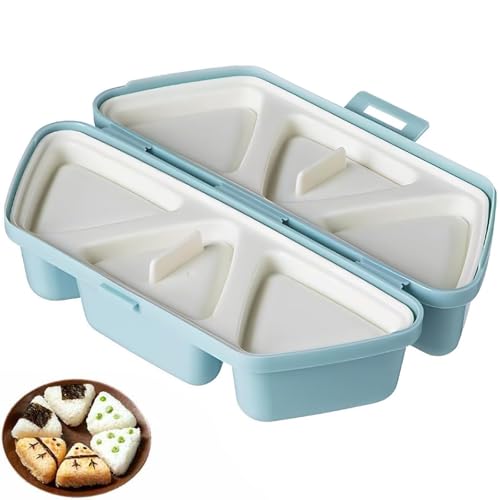 Onigiri Mould Rice Ball Maker Japanese Cooking Tool for Homemade Sushi Compact Food Preparation Accessory for Bento Lunch Box