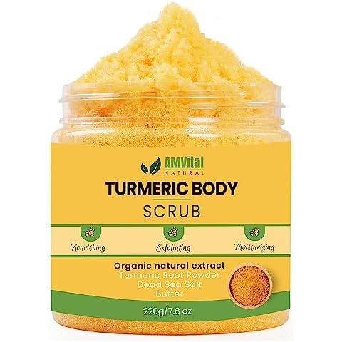 AMVital Turmeric Body Scrub Cover