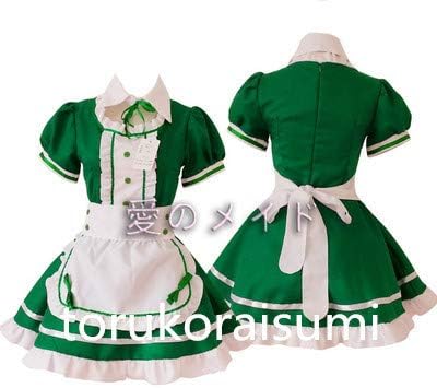 Amazon 靴下付き東京ミュウミュウ 碧川れたす メイド服 緑色 色変更可能 コスプレ衣装全セット 未 コスプレ 仮装 通販