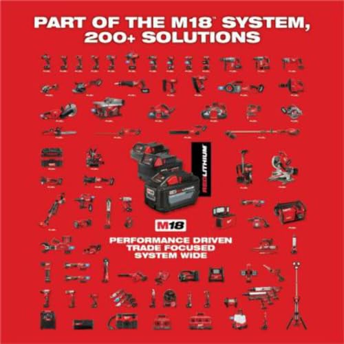 Milwaukee 2939-20 18V Cordless 1/4\" Braking Die Grinder Slide Switch (Tool Only), Chrome