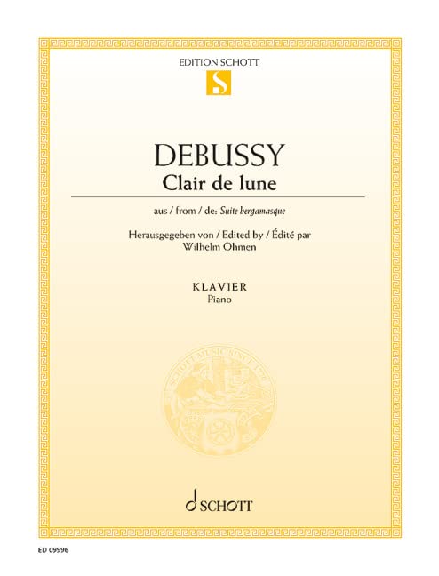 Debussy: Clair de Lune from 'Suite Bergamasque' for Piano