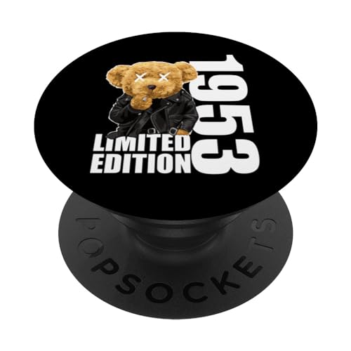 Edición Limitada 1953 Osos Cumpleaños 1953 Vintage 1953 PopSockets PopGrip Intercambiable