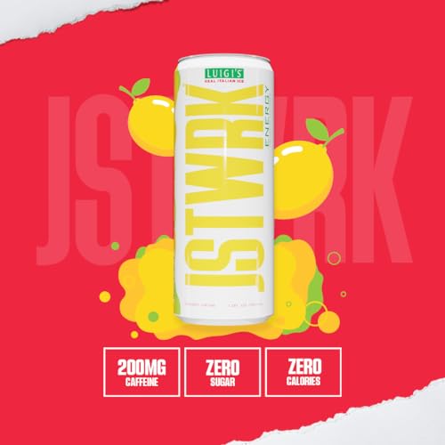 Jst Wrk Energy 2272268 Drink - 12-Pack, Sugar-Free, Zero Calories, No Sugar Alcohols, 12 Fl Oz., 200 Milligrams Caffeine thumb #3