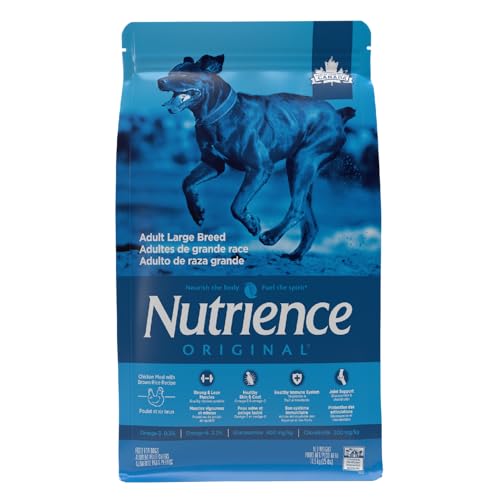Nutrience Original Adult Large Breed – Chicken Meal with Brown Rice Recipe – 11.5 kg (25 lbs) Bag