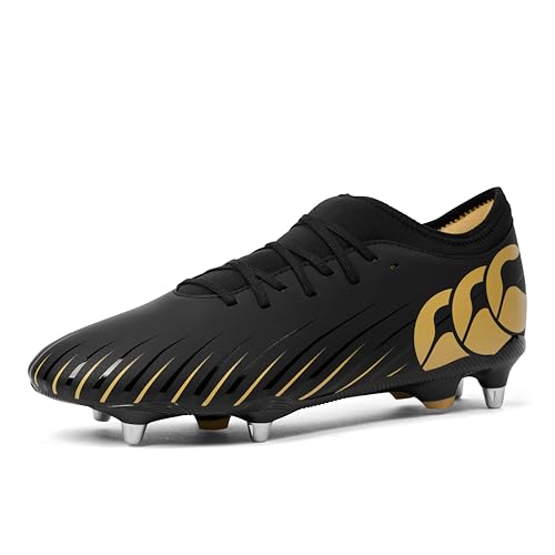 Canterbury CCC Speed Falcon Team, Stivali Unisex-Adulto, Nero, 40 EU