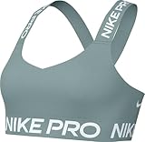 Nike Pro Ungepolsterter Sport-BH Mit Leichtem Halt, Cannon/White, HF5372-017, XL