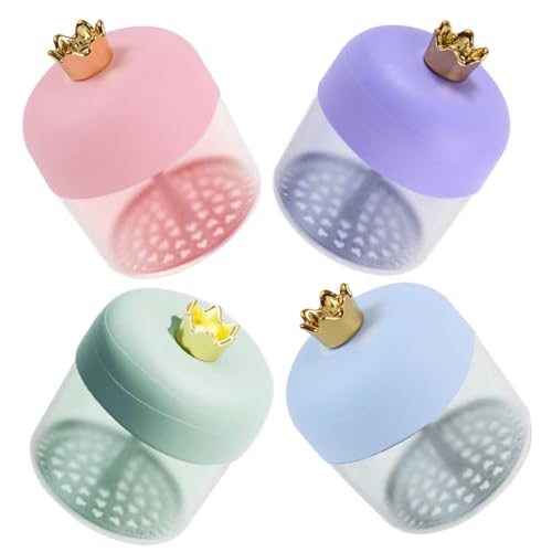 4 Gobelets à mousse pour visage : lot d'outils de nettoyage et création de bulles