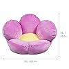 ECR4Kids SoftZone Flower Cozy Cushion, Floor Pillow, Bright Purple #2