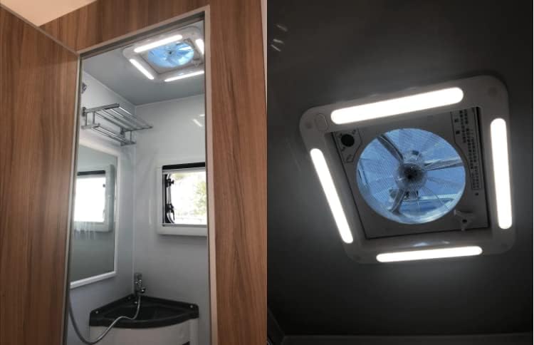 Ventilateur de plafond Électric DC12V avec lumière LED