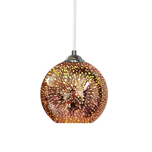 Suspension feux d'artifice luminaire design pour salle à manger