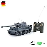 rc tank german tiger 1 Mit Schusssimulation für spannende Gefechte