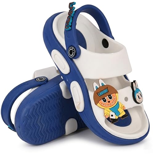 Image of Foot Trends Soft EVA Kids Sandals | Lightweight with Adjustable Strap | Soft Cushioning Sandals for Kids Boys and Girls