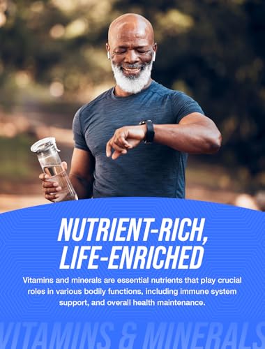 BulkSupplements.com Multivitamin for Men 50 Plus Softgels - Men's Daily Vitamins, Multimineral Supplement - Complete Multivitamin with Fish Oil - 1 Softgel per Serving, 300 Count (Pack of 1) - Image 4