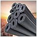 Produktbild Wasserrohrisolierung, 9/15/20/30 mm dickwandig, Schaumstoffschlauch für Griffstütze, schwarze Wärmeerhaltung, isolierte Rohrisolierung, 6/9/16/20/25/32/43/48/60/76/110 mm ID (Größe: ID 32 mm x 20 mm x